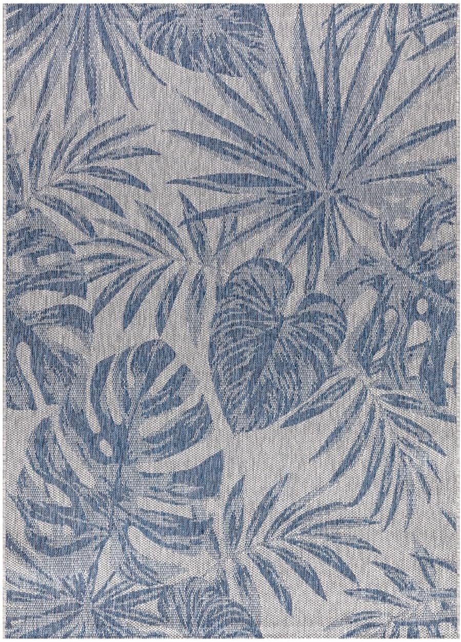 Keen Home Design Terrace Outdoor Area Rug - 8x10 Washable Indoor/Outdoor Rug for Patio, Kitchen, Balcony, Beach, Garden, Deck and Porch, Size: 7'7"x10'