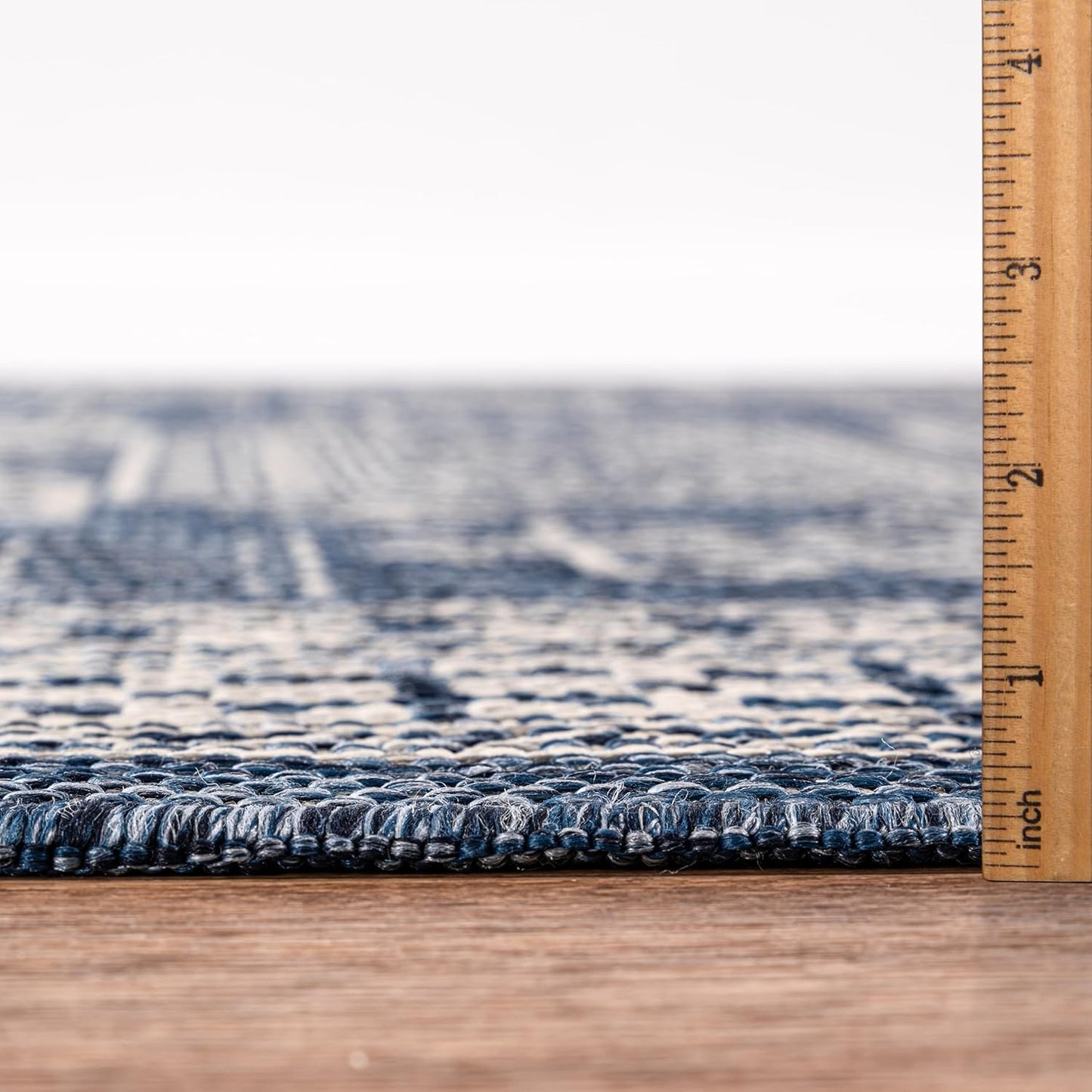 Keen Home Design Terrace Outdoor Area Rug - 9x12 Washable Indoor/Outdoor Rug for Patio, Kitchen, Balcony, Beach, Garden, Deck and Porch, Size: 8'10"x12'