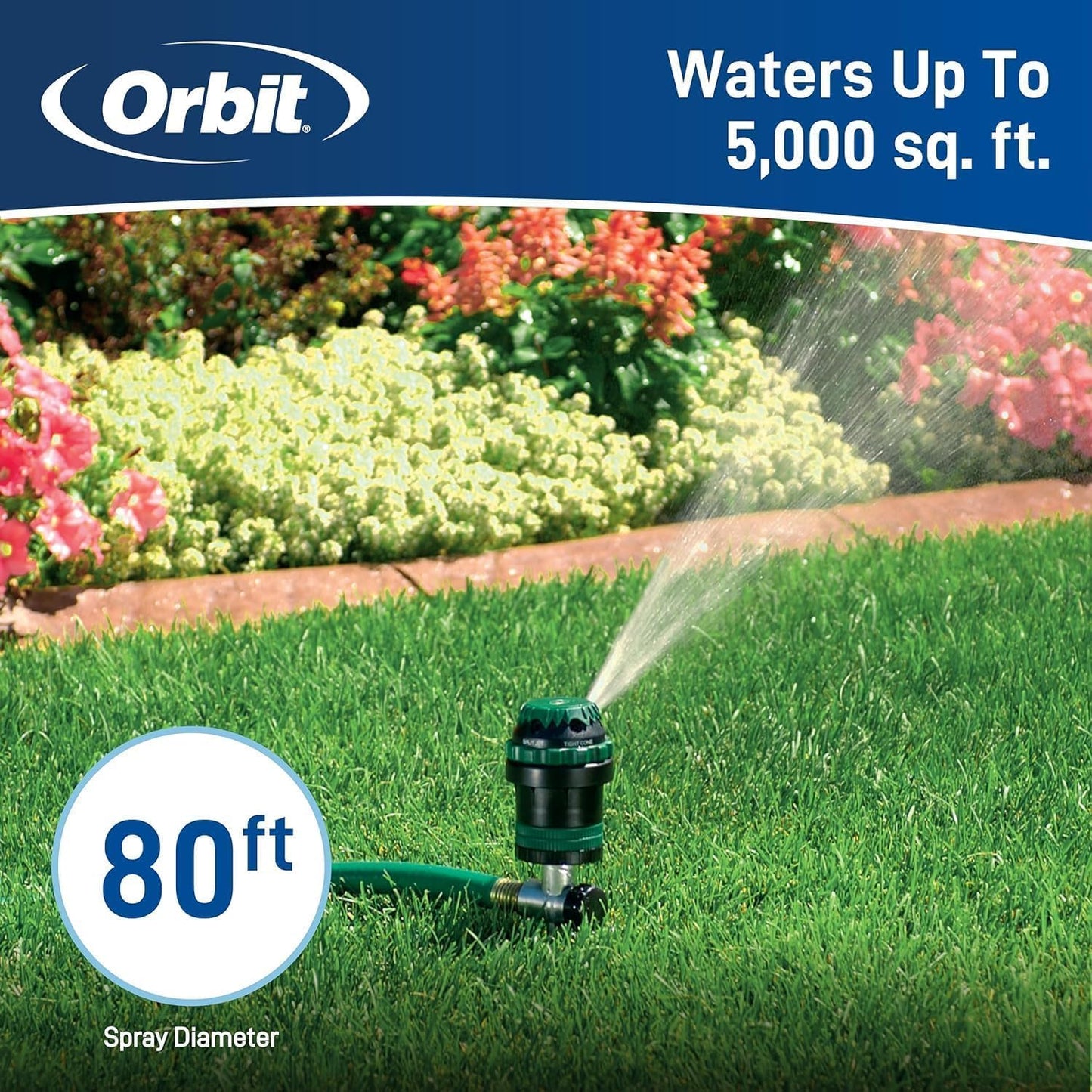 6-Pack Orbit 58573N H2O-6 Gear Drive Sprinkler