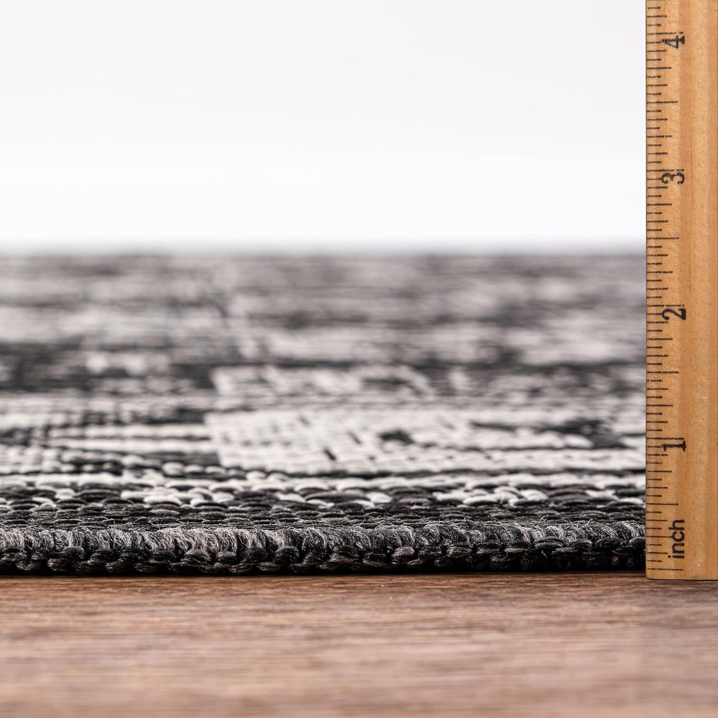 Keen Home Design Terrace Outdoor Area Rug - 5x8 Washable Indoor/Outdoor Rug for Patio, Kitchen, Balcony, Beach, Garden, Deck and Porch, Size: 5'3"x7'7"