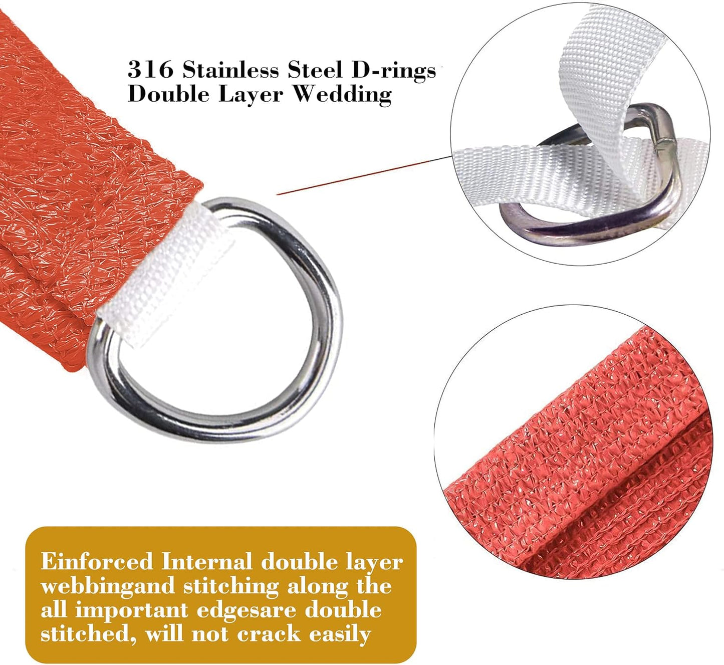 12' x 23' Red Rectangle Sun Shade Sail SSP1212 Canopy Durable Fabric UV Block Awning,We Make Custom Orders