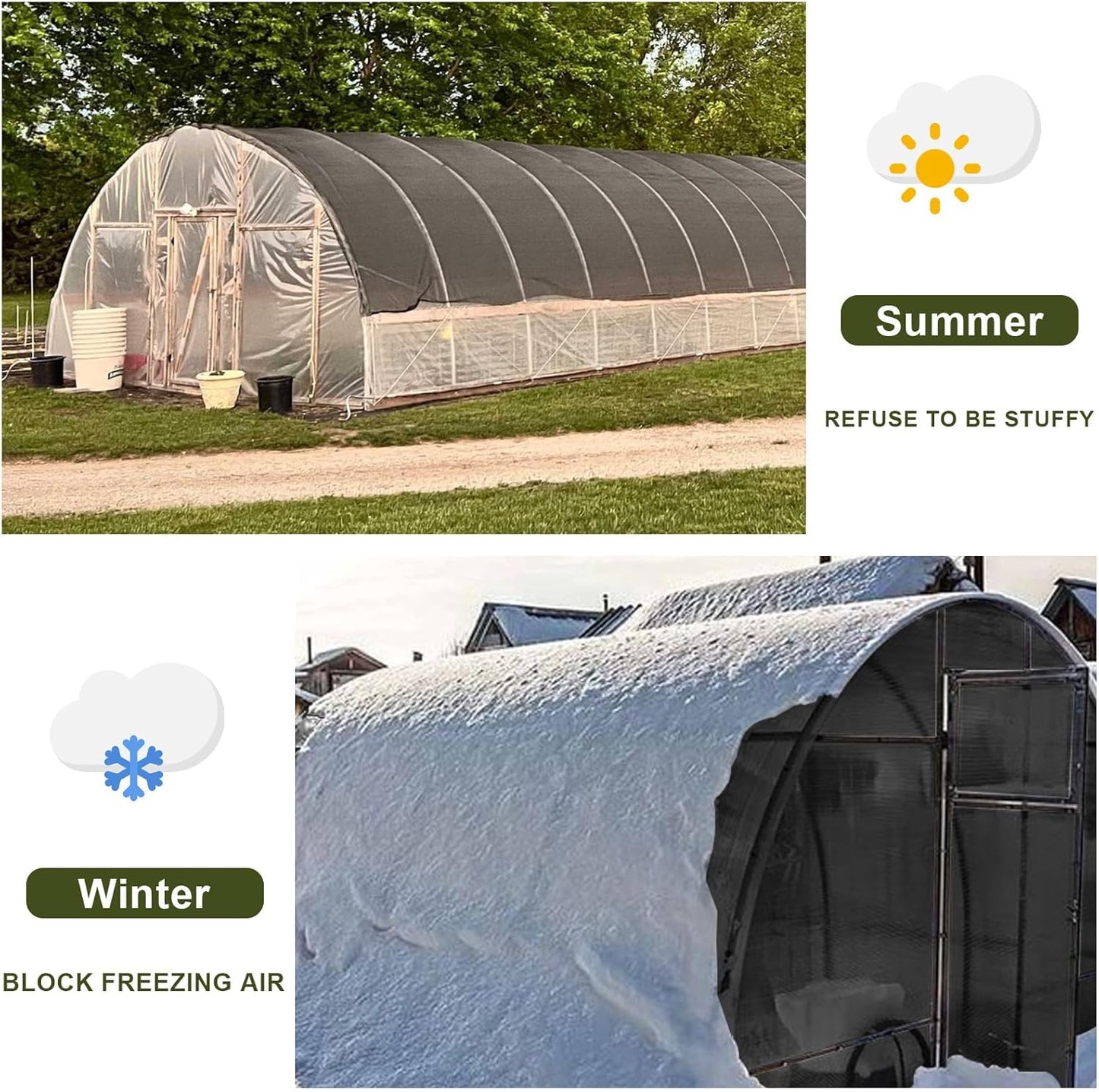 LOVE STORY 10x20FT 55% Black Shade Cloth Sun Shade Net with Grommets Sunblock Net Mesh Tarp for Garden,Plants Cover,Greenhouse and Patio