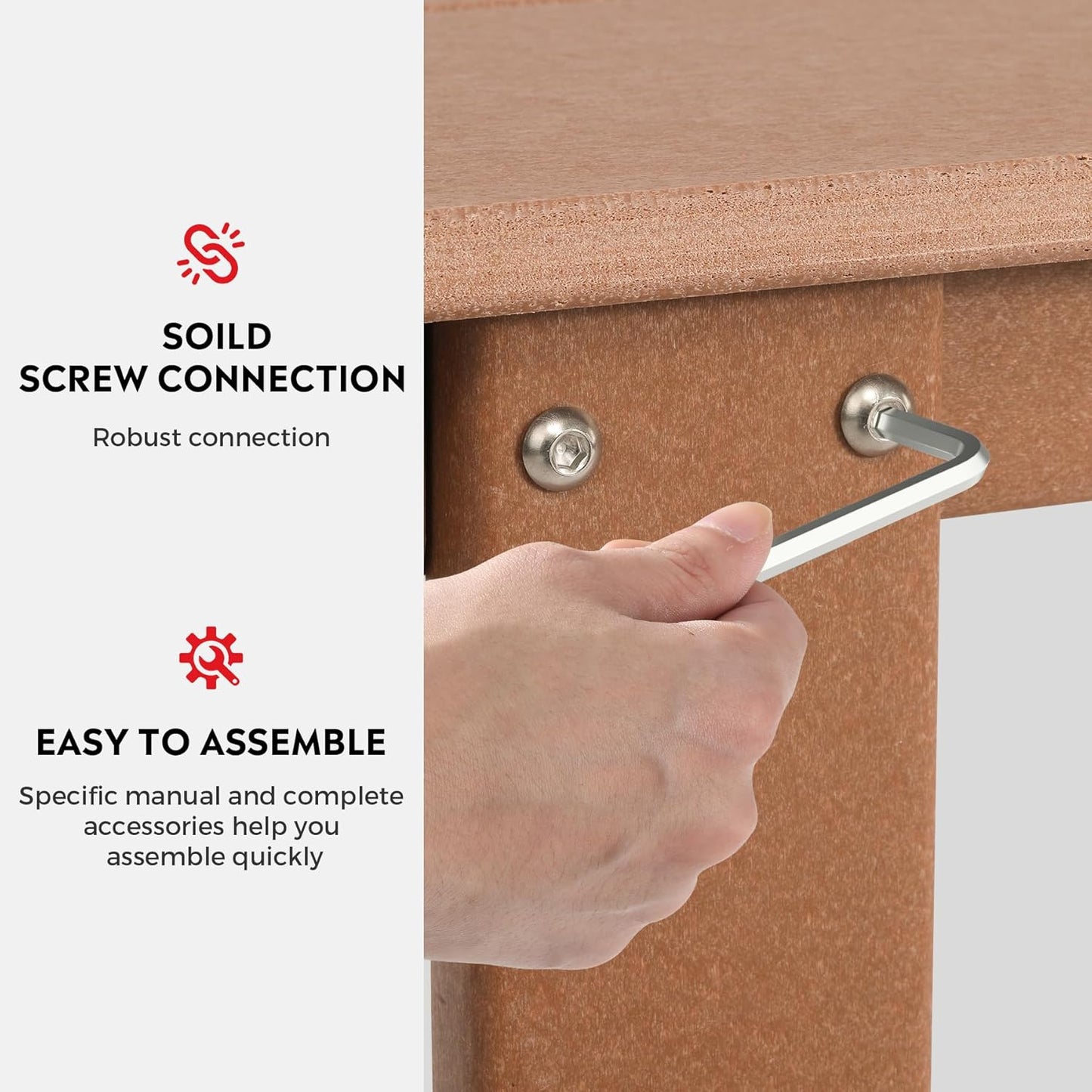 Garden Bench, Front Porch Bench Entryway Park Bench, Patio Backless Garden Seat for Outdoors/Indoor, Low Farmhouse Bench, Teak