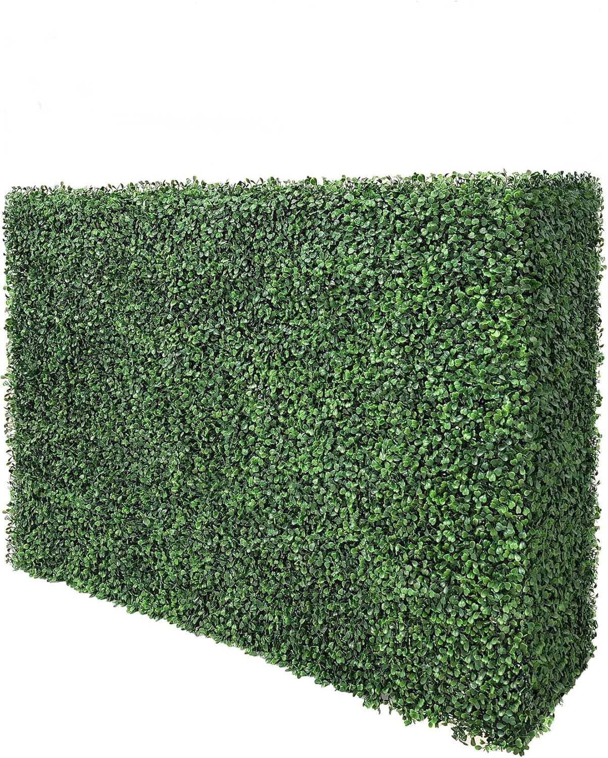 AGPL Artificial Hedge Wall Without Planter, Outdoor or Indoor Decorative Privacy Wall, Great for Balcony, Patio, Deck, TOP Cover Panel is Included ... (48" W*12" D*32" H)