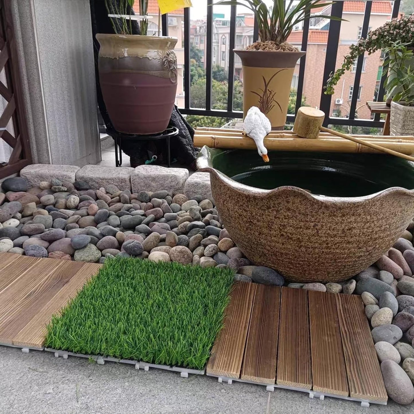 5 lbs Natural Aquarium Rocks, 2-3 Inch Large Pebbles.Decorative River Rocks for Plants, Fish Tank, Garden, Paving, Fountain, Walkways and Outdoor Landscaping