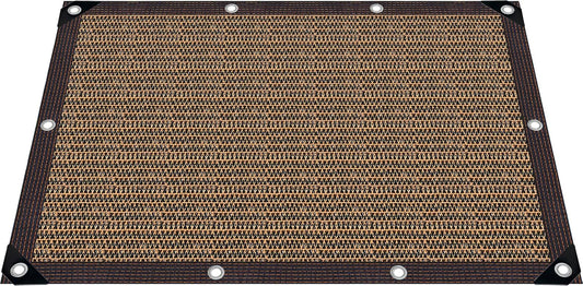 Shade Cloth for Garden,80% Mesh Tarp with Grommets Shade Cloth for Greenhouse,Patio,Vegetables,Plants Cover and Chicken Coops,Coffee Shade Net for Outdoor Garden