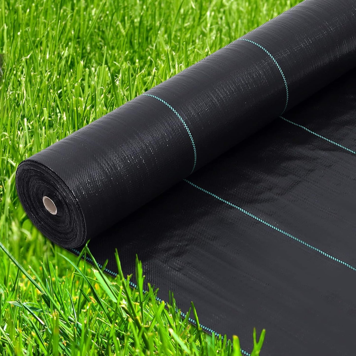 4ft x 250ft Premium Weed Barrier Landscape Fabric, 5oz Heavy Duty, Weed Control Fabric, High Permeability Good for Flower Bed, Driveway Fabric Ground Cover
