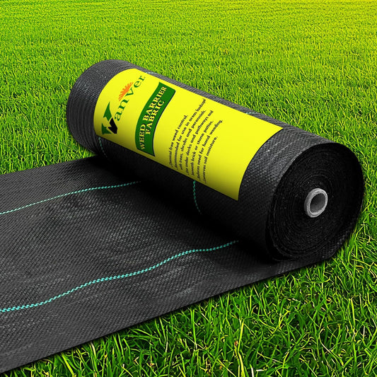 Weed Barrier Landscape Fabric Heavy Duty,3.2 OZ Premium Garden Weed Blocker Fabric for Weed Control, Plastic Ground Cover with Woven Weed Cloth,Durable Landscaping Fabric (2.8 X 50FT)