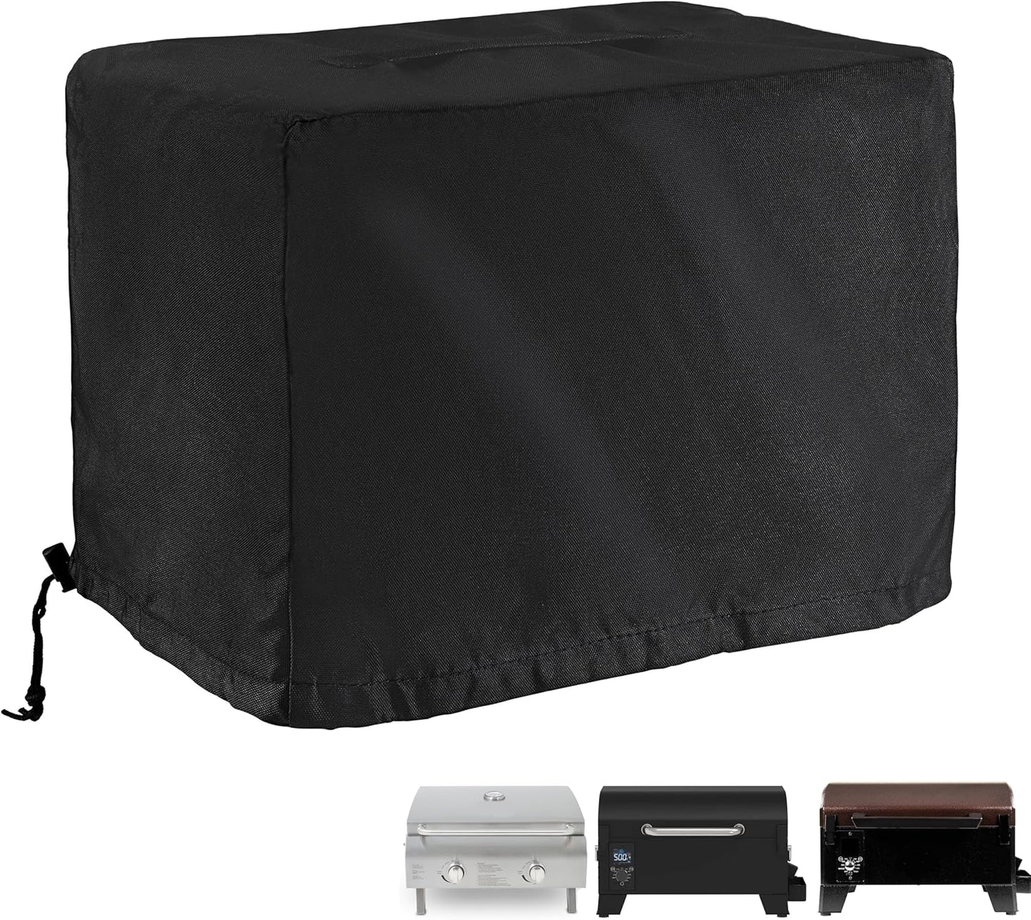 Pellet Grill Cover for Pit BOSS 10697 & PB150PPG Table Top Wood Grill, Pellet Smoker Cover for Pit Boss Portable 150 Pellet Grill, Protective& Waterproof Cover for Pit Boss 75275