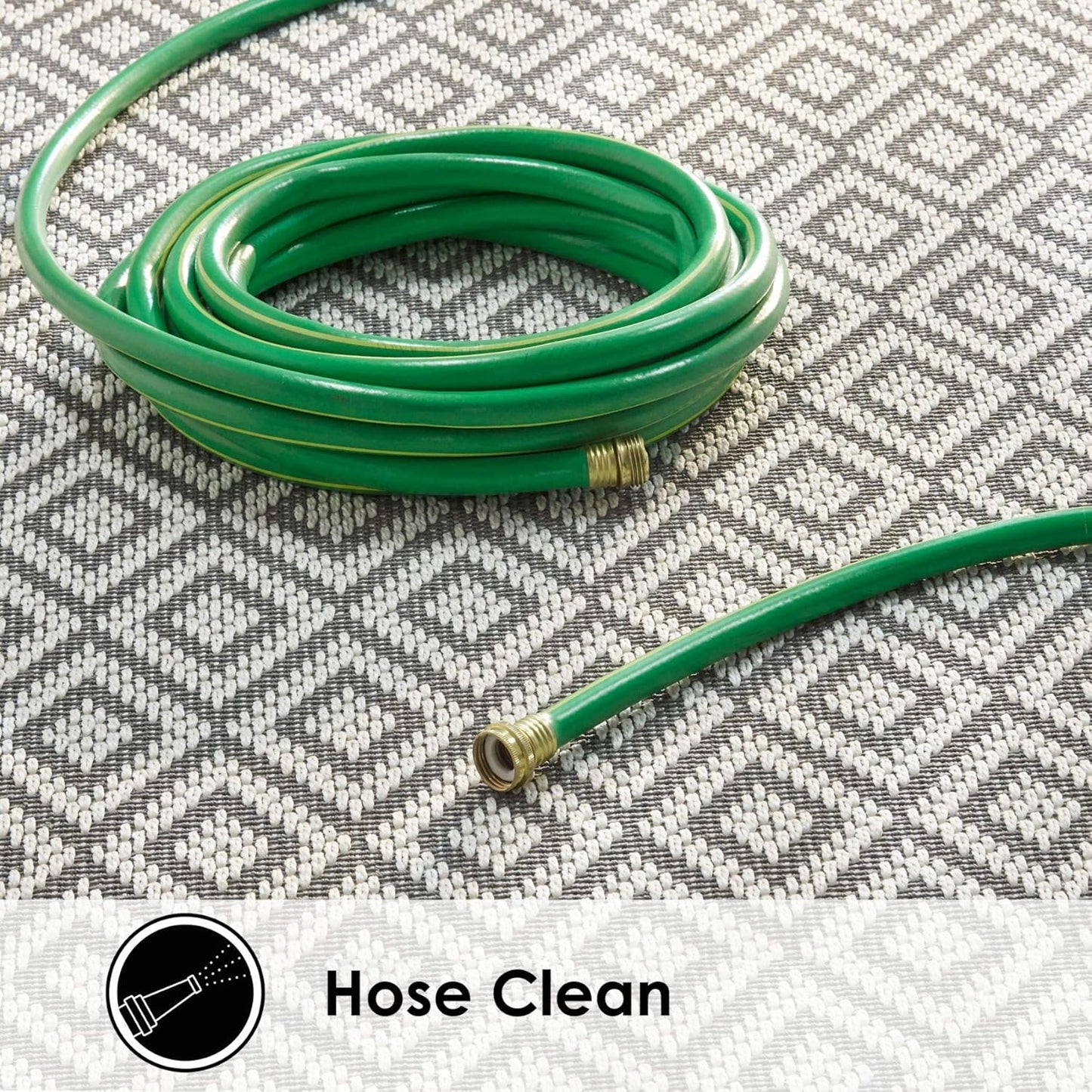 Home Dynamix Tripoli Lydia Modern Indoor/Outdoor Area Rug, Gray/Cream, 3'7"x5'2" Rectangle