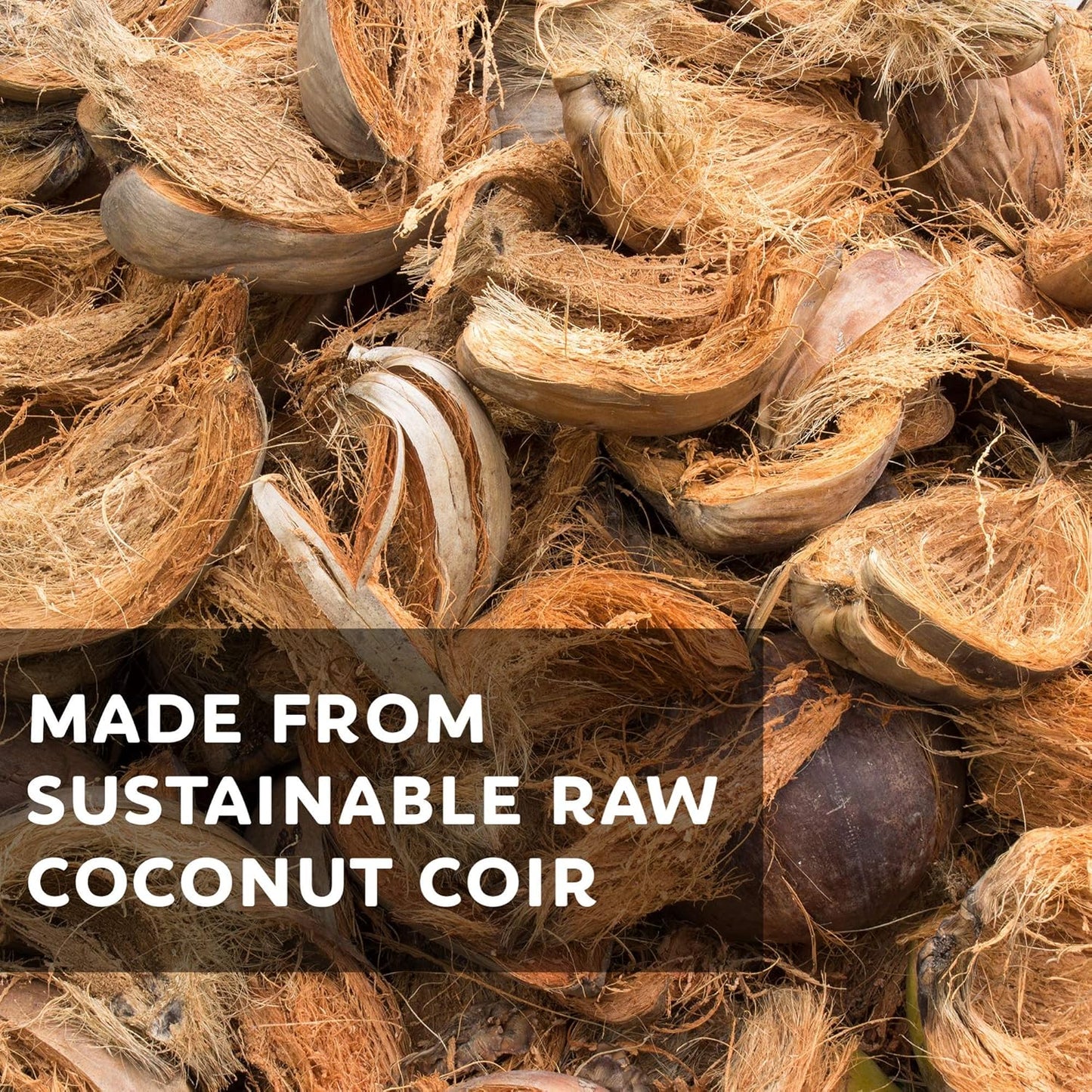 Minute Soil - Compressed Coco Coir Fiber Grow Medium - 20 MM Pellets - Bag of 100 = 5 Quarts of Potting Soil - Indoor Growing: House Plants, Herbs, Microgreens, Just Add Water - Peat Free - OMRI