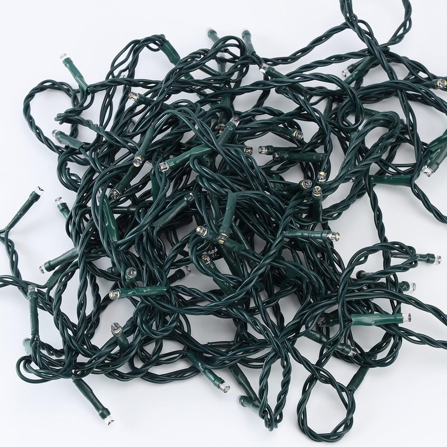 12V Outdoor String Lights（Warm White）- Low Voltage Outdoor String Lights -Works with Low Voltage Landscape Lighting Systems -for Holiday Decorations, Christmas Tree Lights Holiday Party Wedding