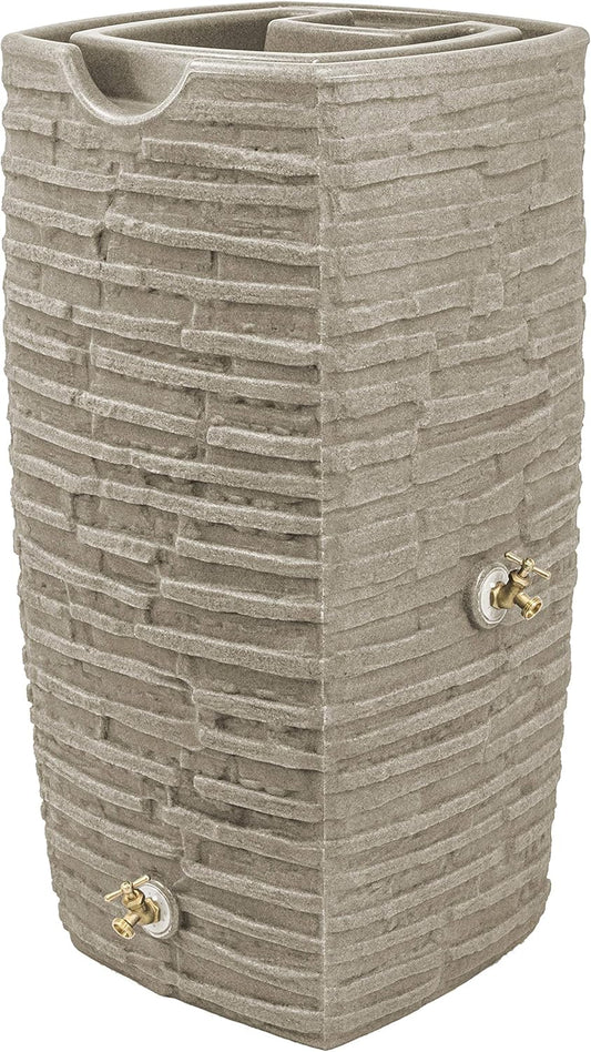 Impressions Riverwalk 50 Gallon Rain Saver - Sandstone