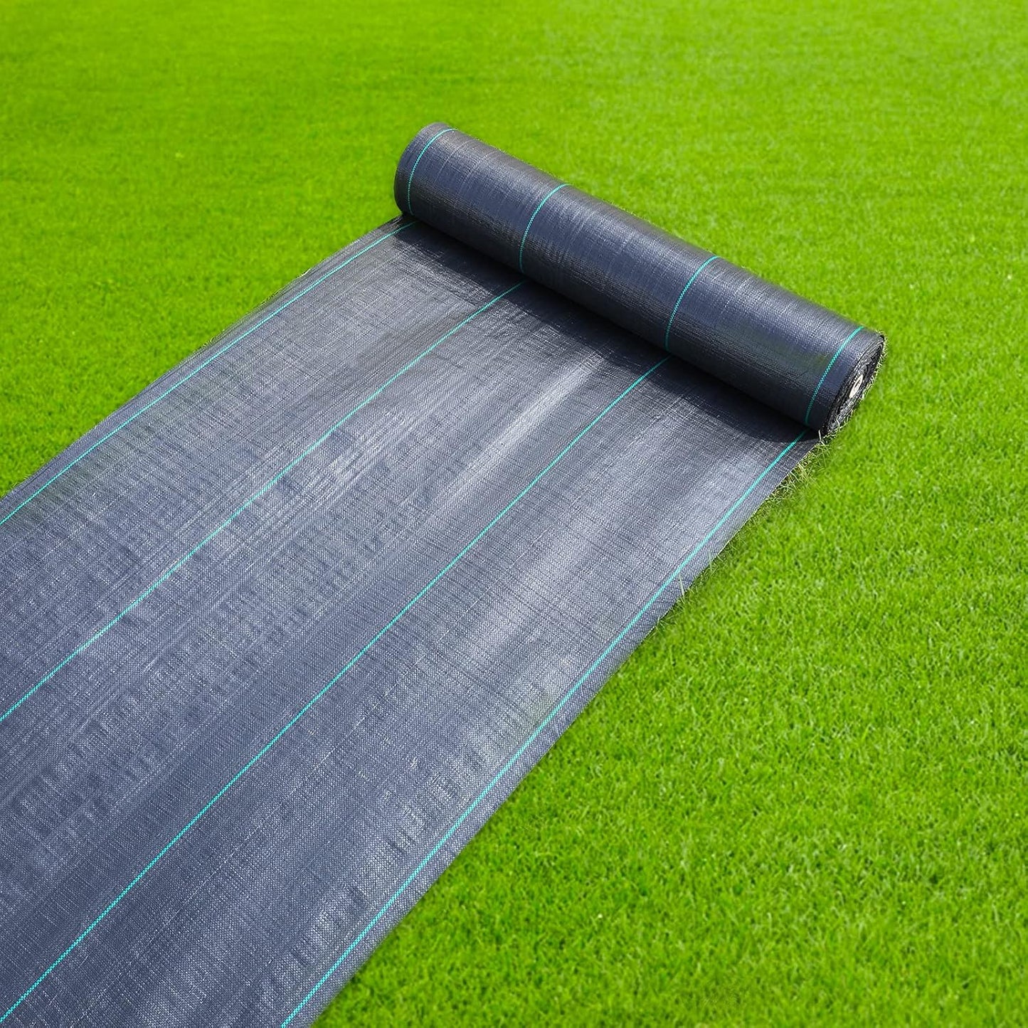 Weed Barrier 6ftx100ft Landscape Fabric Roll, Premium 3.2oz Black Weed Barrier Fabric Garden Landscaping Fabric