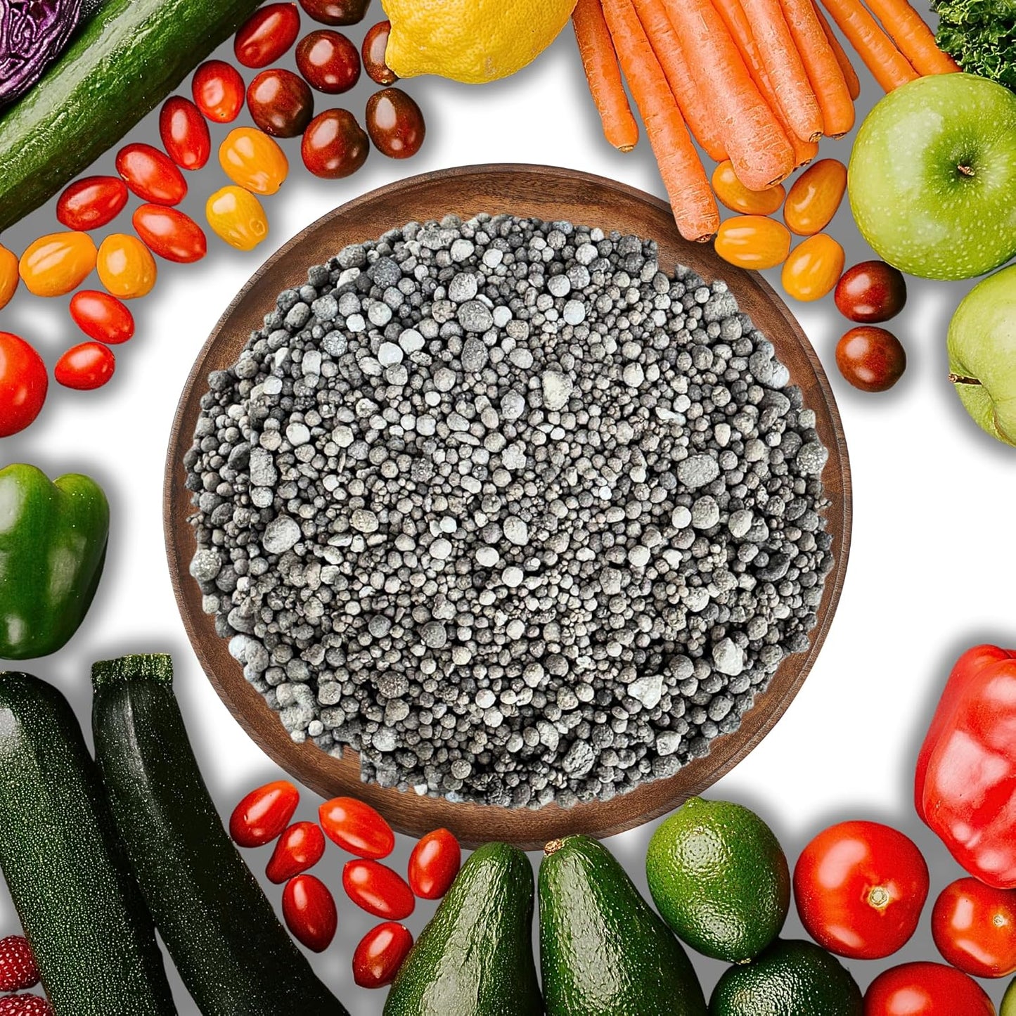 Gypsum for Soil - Calcium for Plants - Gypsum Fertilizer for Gardening, Lawn & Vegetables - Calcium for Garden (1 qt. - 2 lbs.)