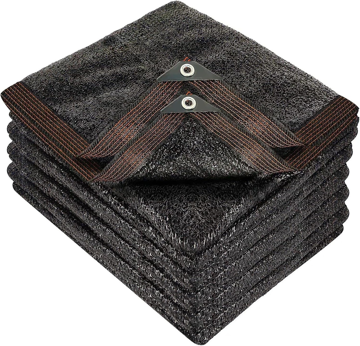 winemana 70% Black Shade Cloth, 20 x 20 FT Durable Mesh Tarp with Grommets, Resistant Garden Sun Shade Netting with Taped Edge for Plant Cover, Greenhouse, Patio, Tomatoes, Chicken Coop, Barn Kennel