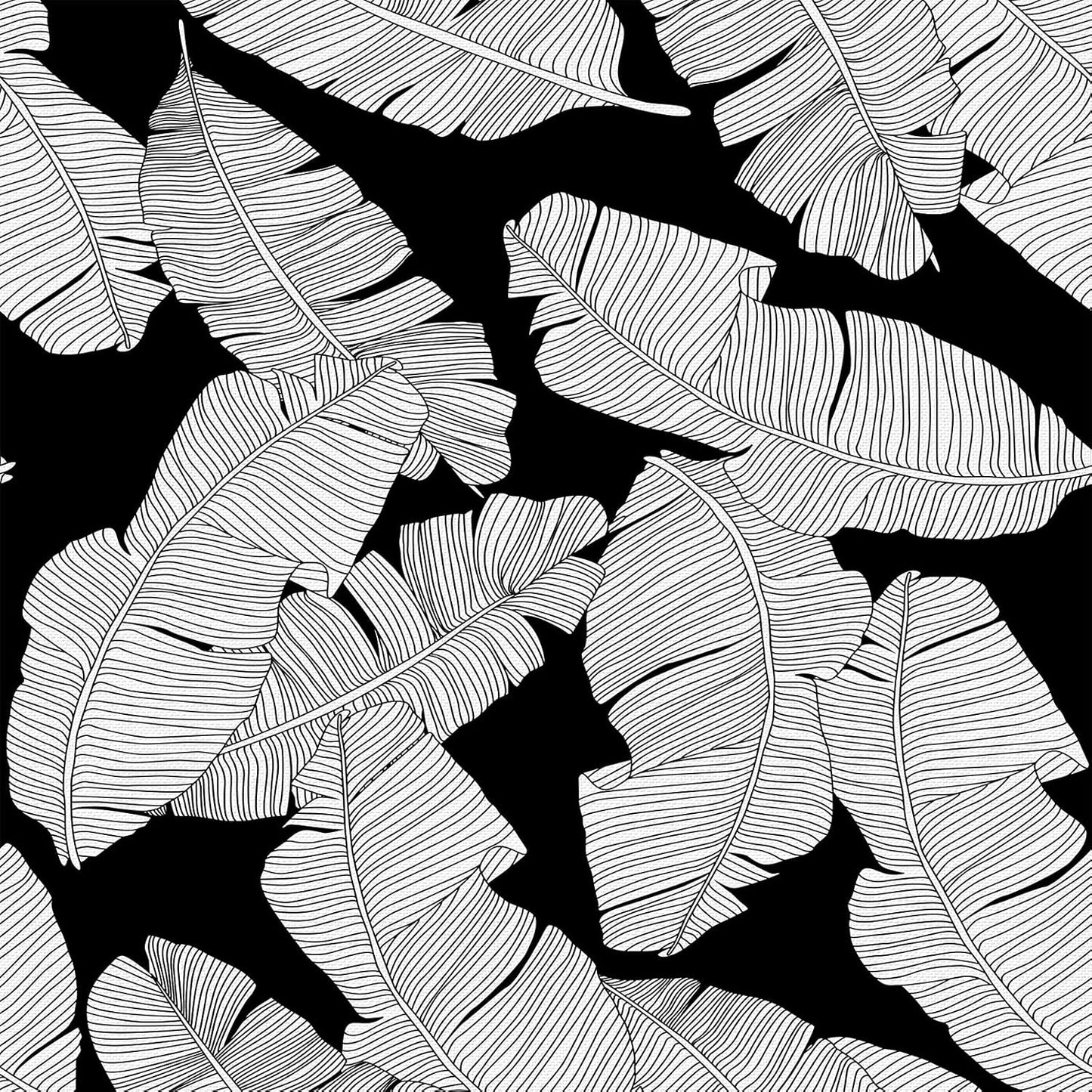 LVTXIII Outdoor Seat/Back Chair Cushion Patio Tufted High Back Cushion, Seasonal Replacement Rocking Chair Cushion with Ties (44” L x 22W”, Set of 2, Black Lush Leaf)