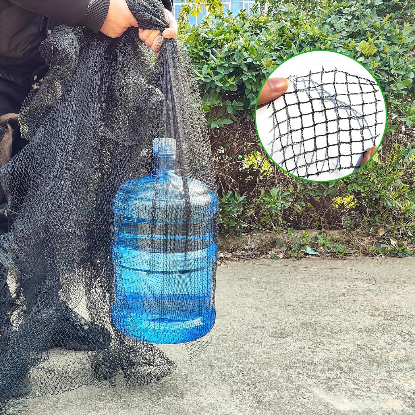 Woven Bird Netting 30X30 FT, 1/2" Mesh, Strong Bird Net Protect Fruit Trees, Blueberry, Vegetables, Strawberry Plants, Garden Netting Pest Barrier, Against Deer, Squirres, Small Critters