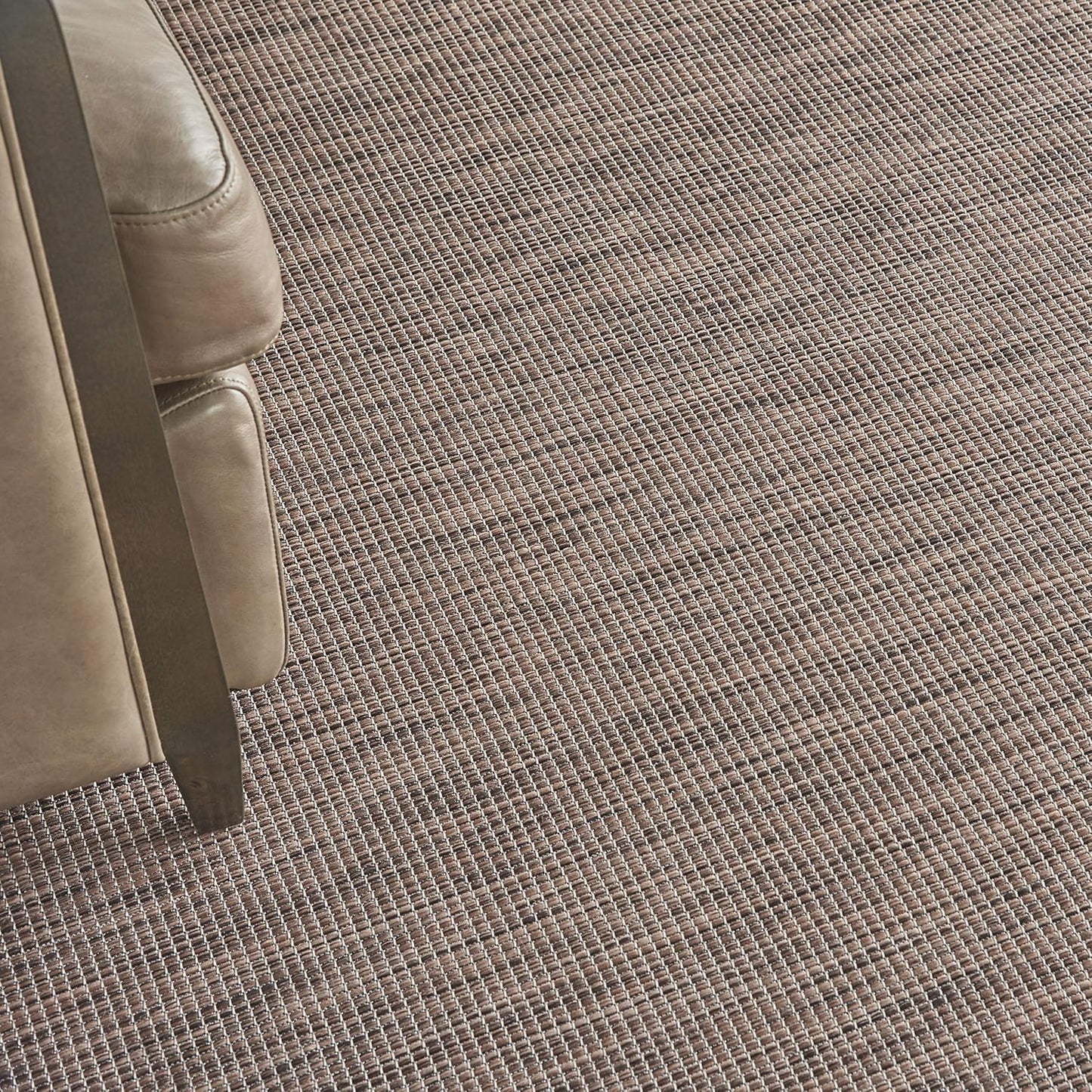 Nourison Positano Indoor/Outdoor Natural 2'2" x 12' Area Rug, Easy Cleaning, Non Shedding, Bed Room, Living Room, Dining Room, Backyard, Deck, Patio (2x12)