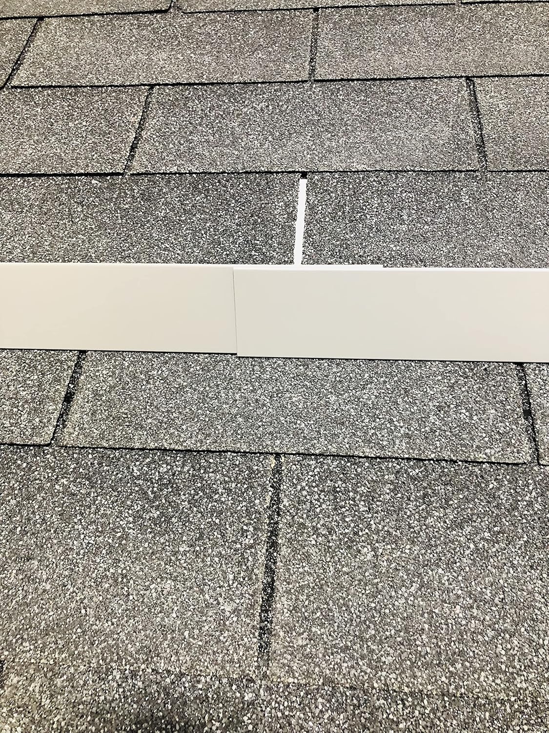 EAGLE 1- Shingle Roof Rain Diverter 40 Inches Long- 26 Gauge Material- Easy to Install- Includes Stainless Steel Nails (1, Charcoal Grey)