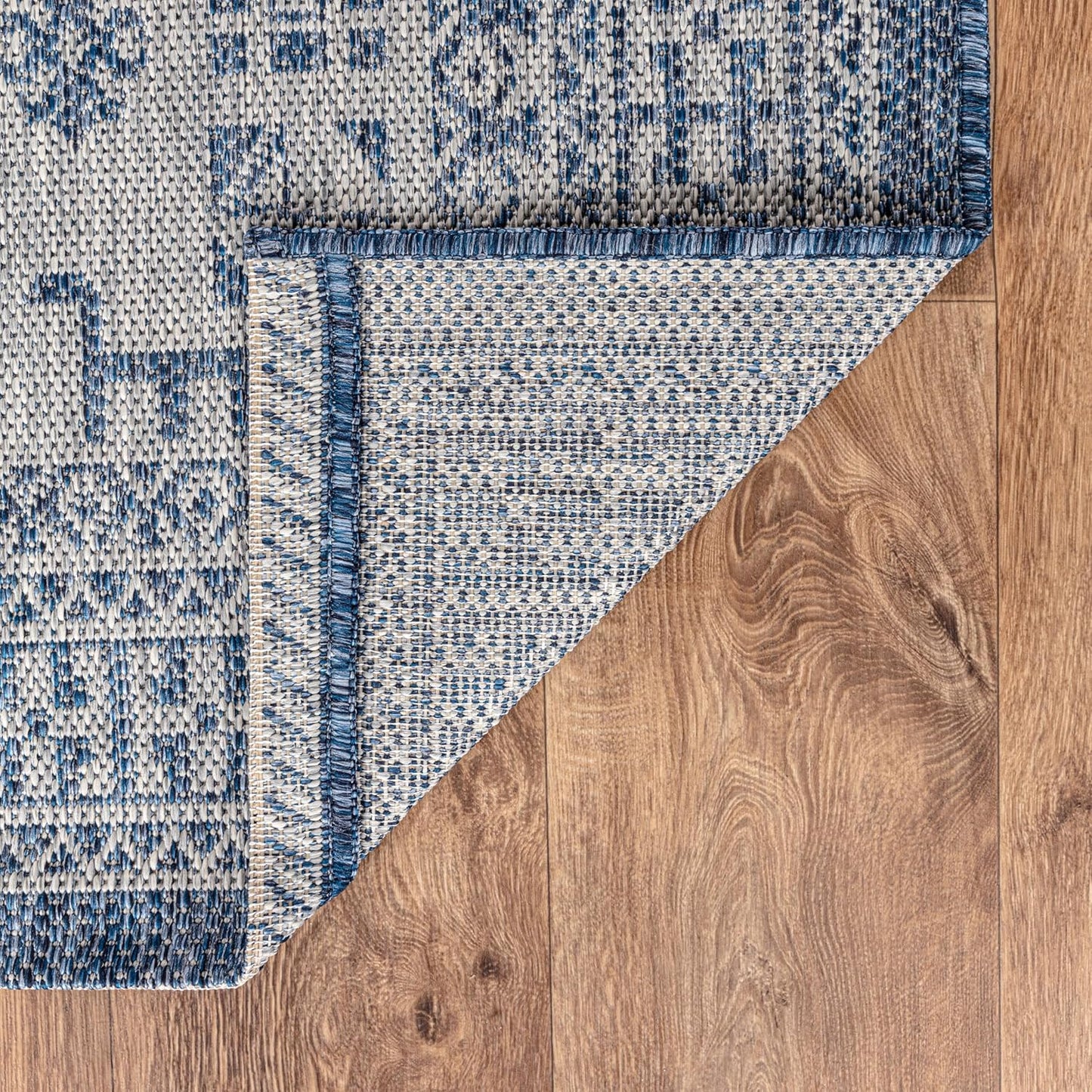 Keen Home Design Terrace Outdoor Throw Rug - 3x5 Washable Indoor/Outdoor Rug for Patio, Kitchen, Balcony, Beach, Garden, Deck and Porch, Size: 3'x5'