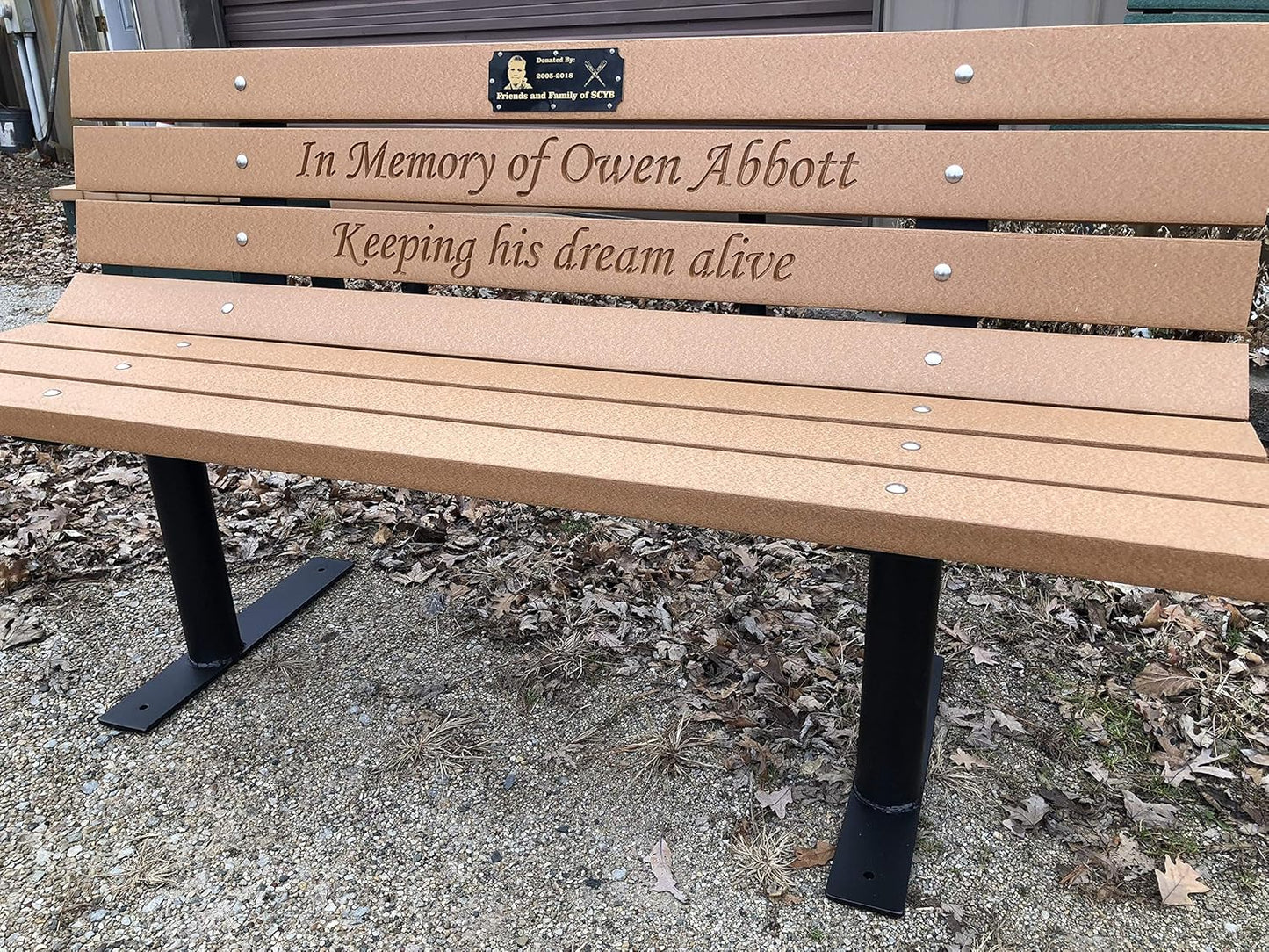 Memorial Park Bench