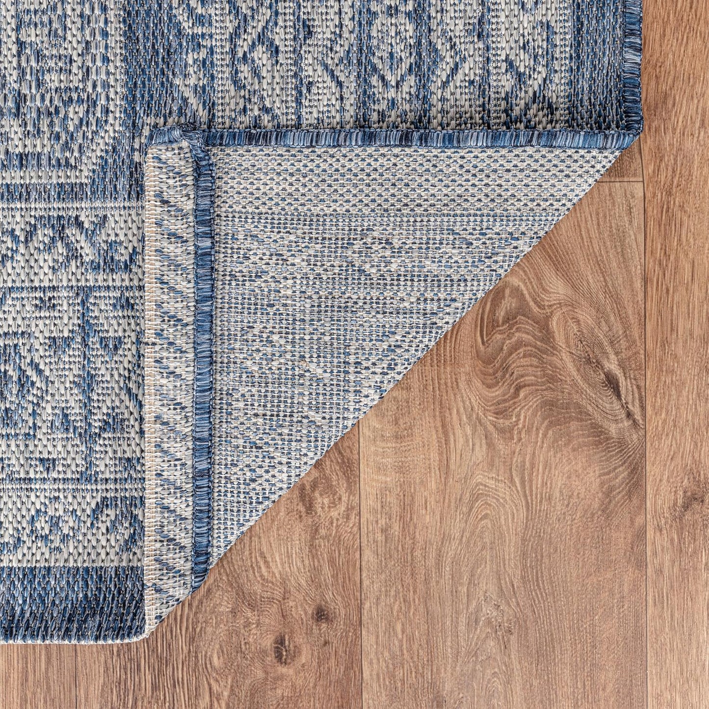 Keen Home Design Terrace Outdoor Runner Rug - 2x6 Washable Indoor/Outdoor Rug for Patio, Kitchen, Balcony, Beach, Garden, Deck and Porch, Size: 2'2"x5'7"