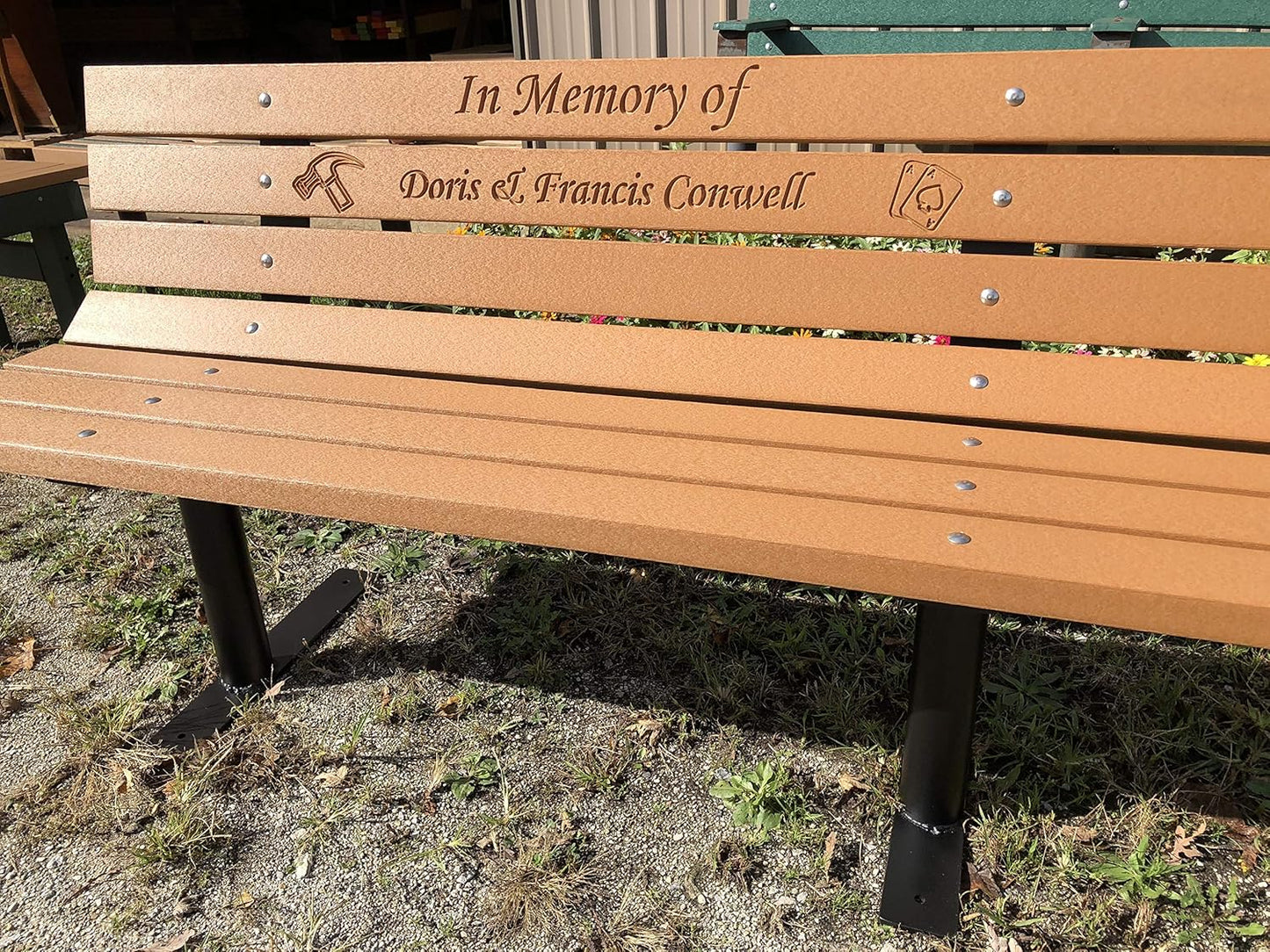 Memorial Park Bench